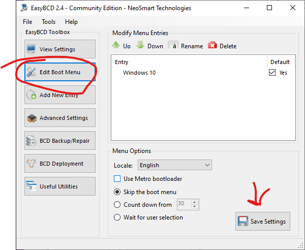 Easybcd Versions Supported Operating Systems Features Creating A